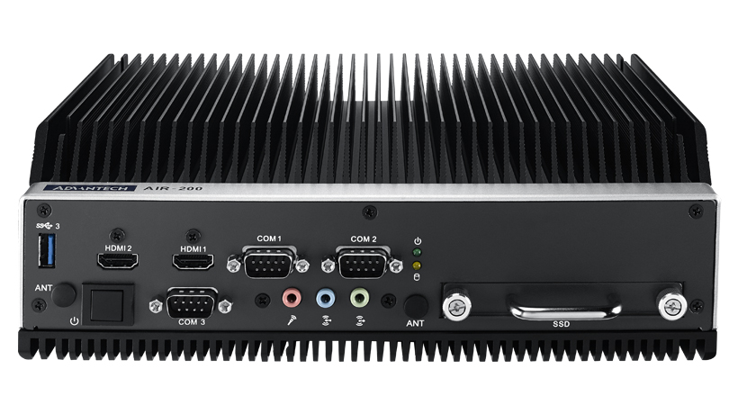 Edge AI Inference Rugged System with 6th Gen Intel<sup>®</sup> Core i5-6442EQ QC and Two Intel MA2485 VPUs,RAM8G,64G SSD,win10 AI BOX